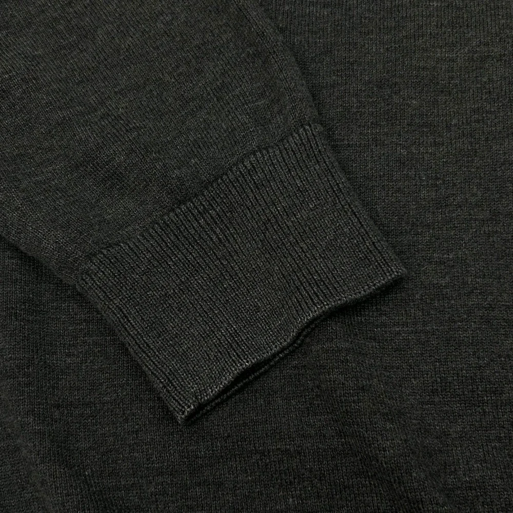 Volcom‎ Corpo Class V Neck Sweater Mens XL Dark Gray Pullover Skatewear Y2K 90s